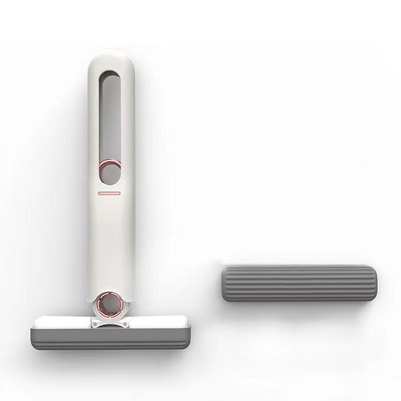 Compact handheld mop for apartment and RV cleaning