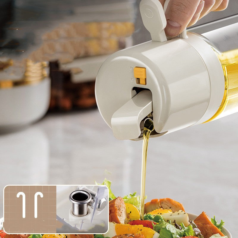 550ml glass olive oil dispenser for everyday cooking
