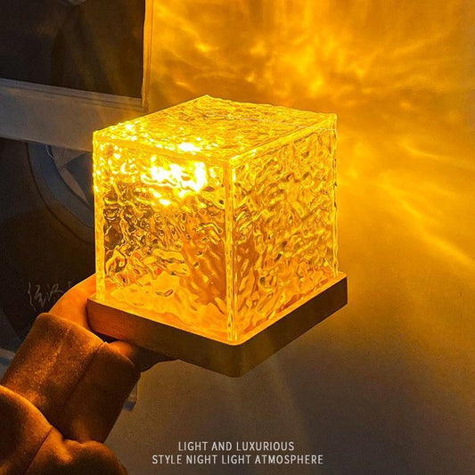 Decorative LED night light with adjustable brightness